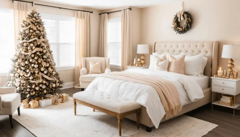 15 Christmas Bedroom Decor Ideas