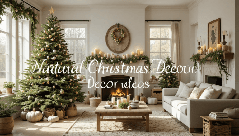 Natural Christmas Décor Ideas”