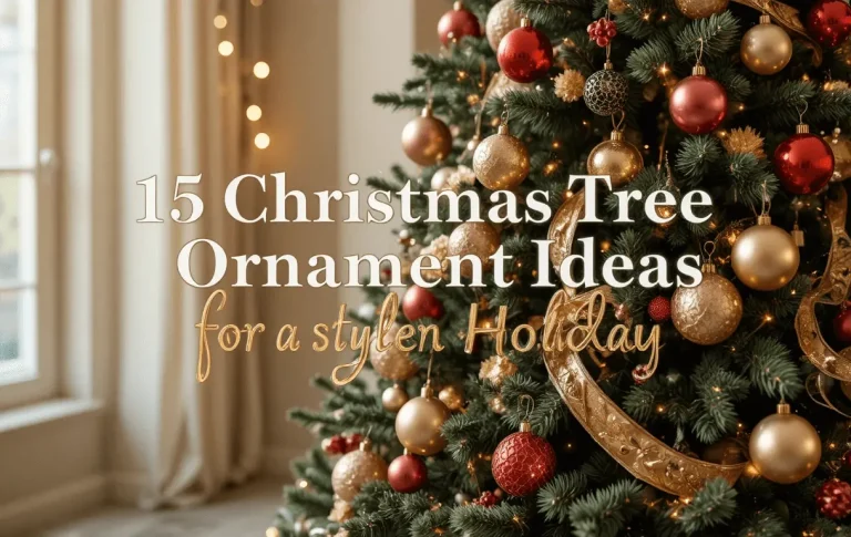 15 Christmas Tree Ornament Ideas