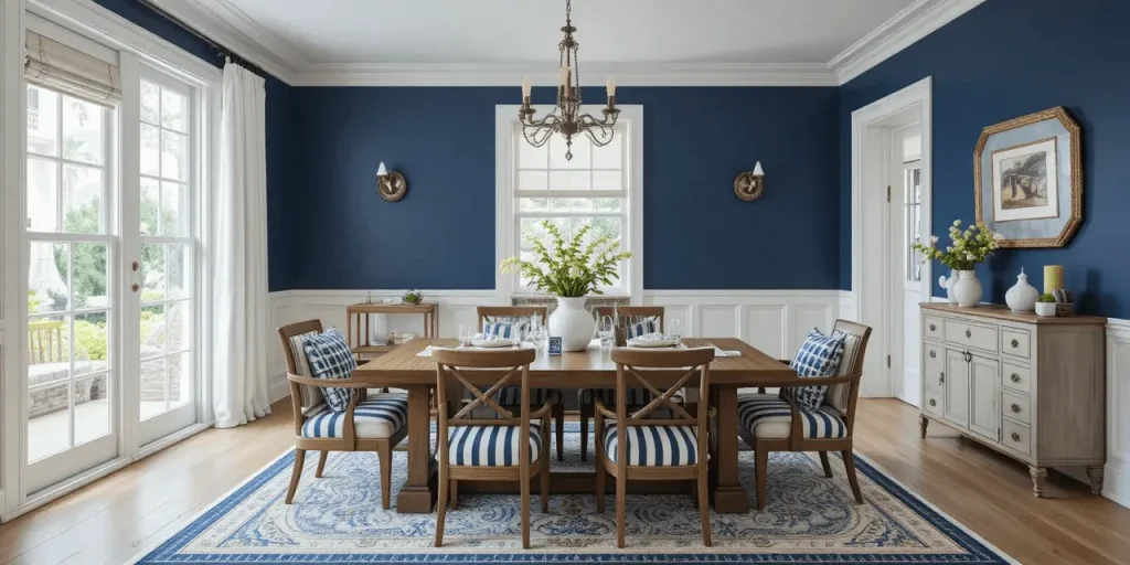 Classic Nautical Dining Room