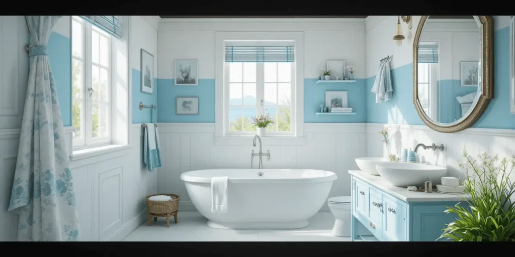 Coastal Bathroom Remodel