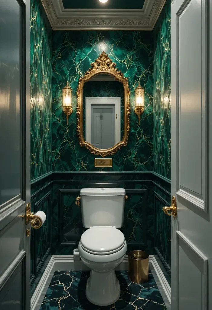 Jewel-Toned Wallpaper