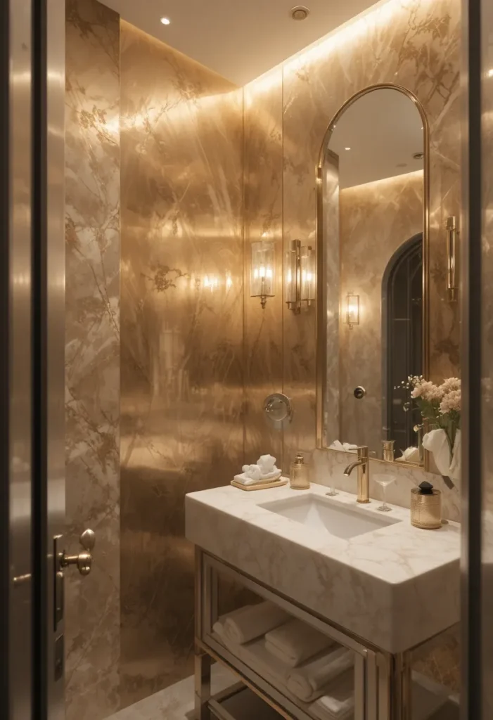 Metallic Sheen Wallpaper