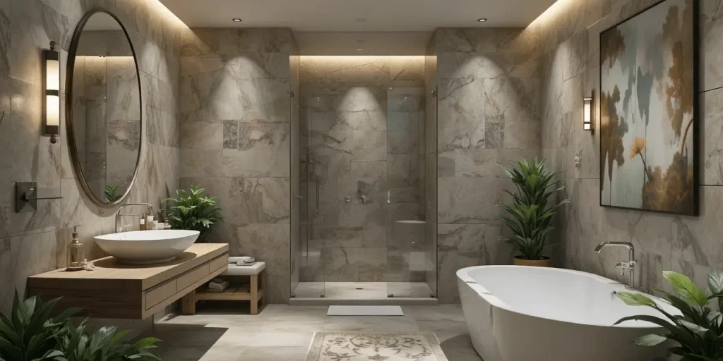 Spa-Inspired Bathroom Remodel