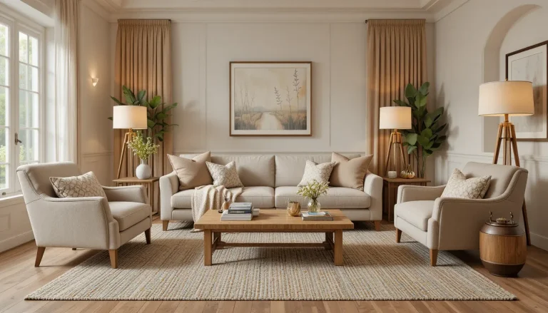 Warm and Inviting Living Room Layouts