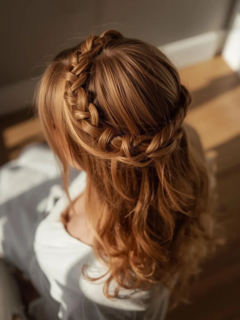 Twisted Halo Half-Up