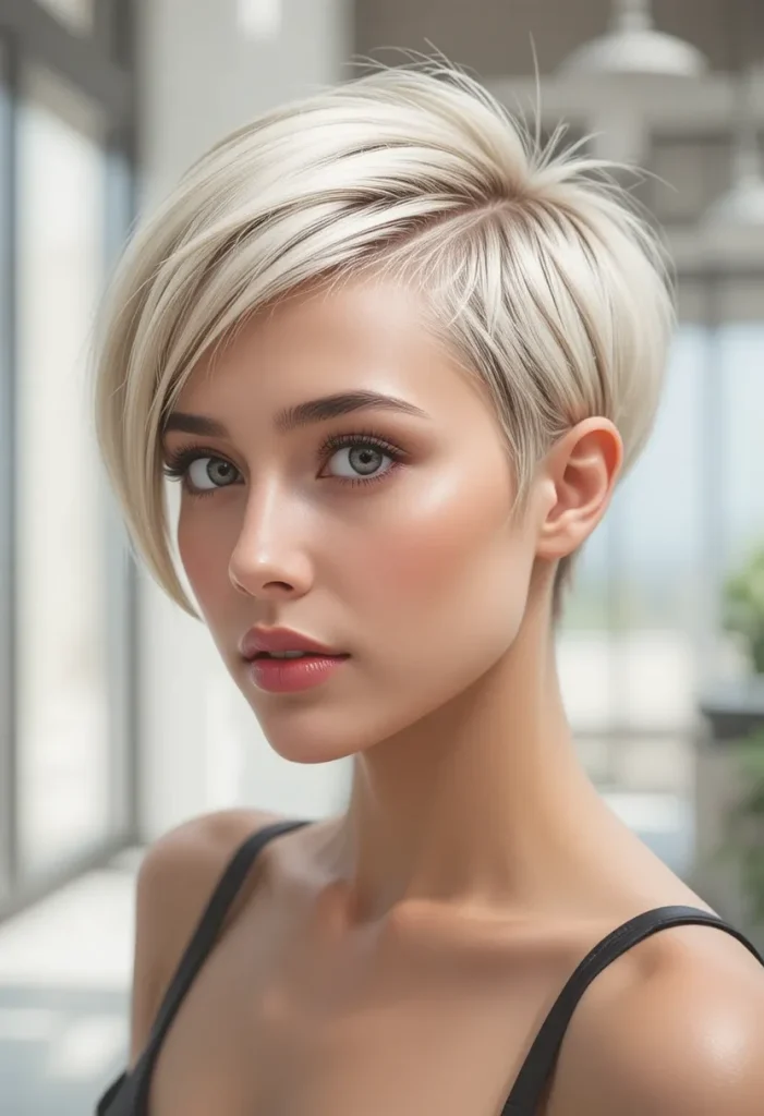 Pixie with Side Fringe