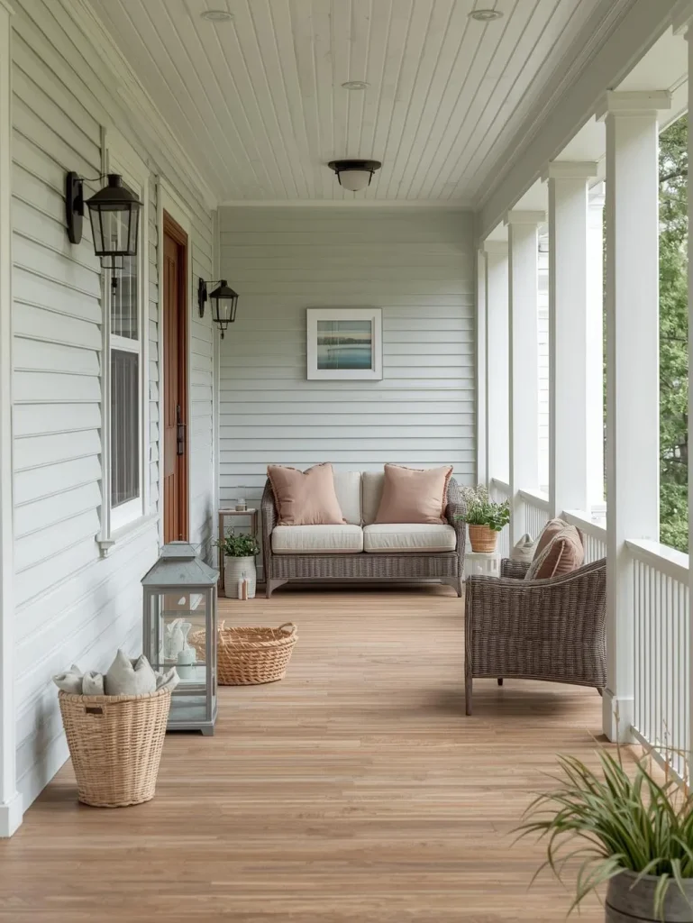 Neutral Base with a Soft Color Accent