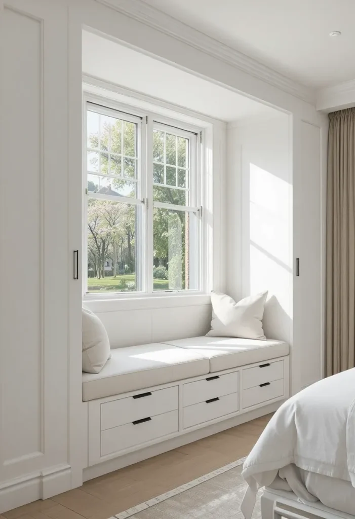Under-Window Storage Bench