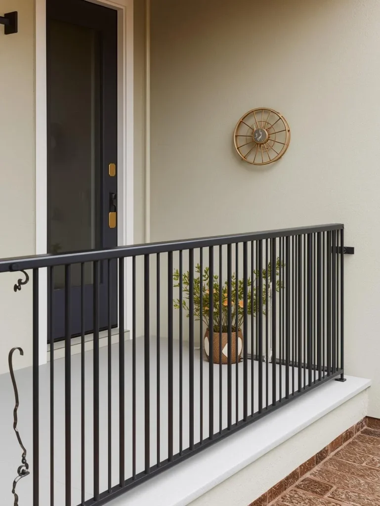 Modern Railings with a Lightweight Look