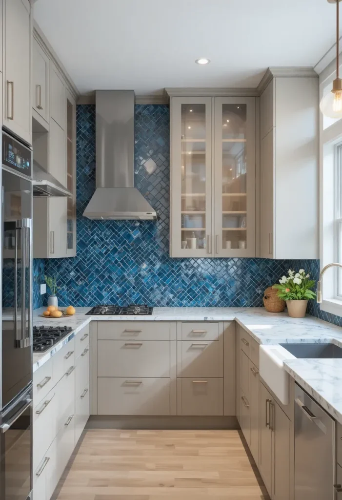Bold Backsplash Design