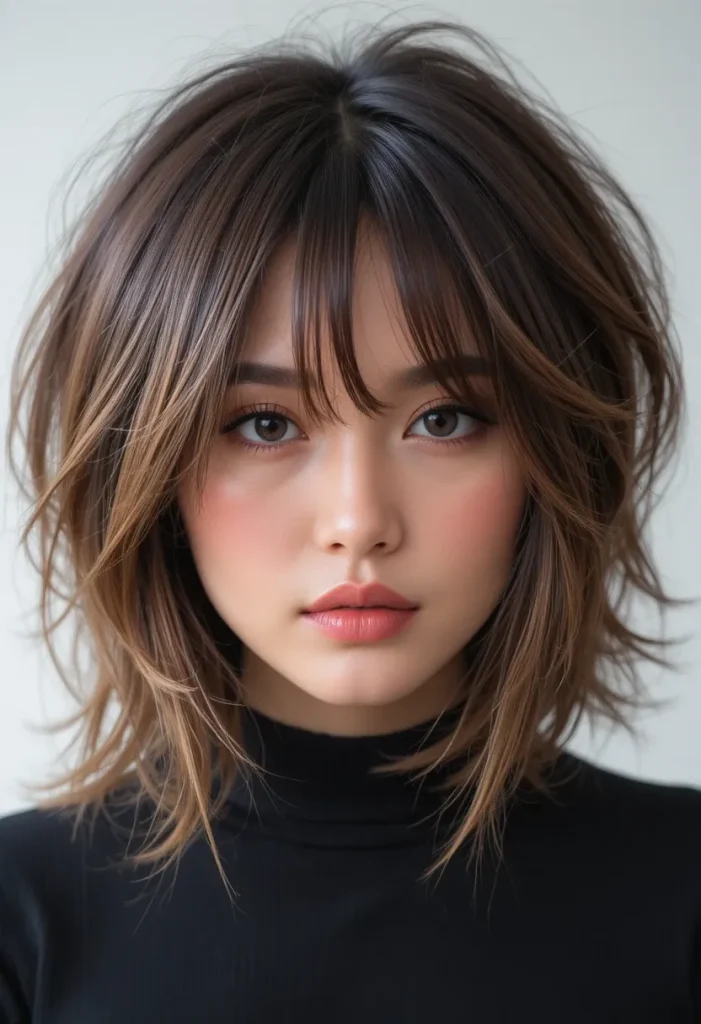 Textured Mid-Length Shag