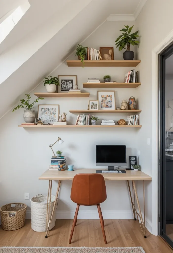 Floating Shelf Wall Office