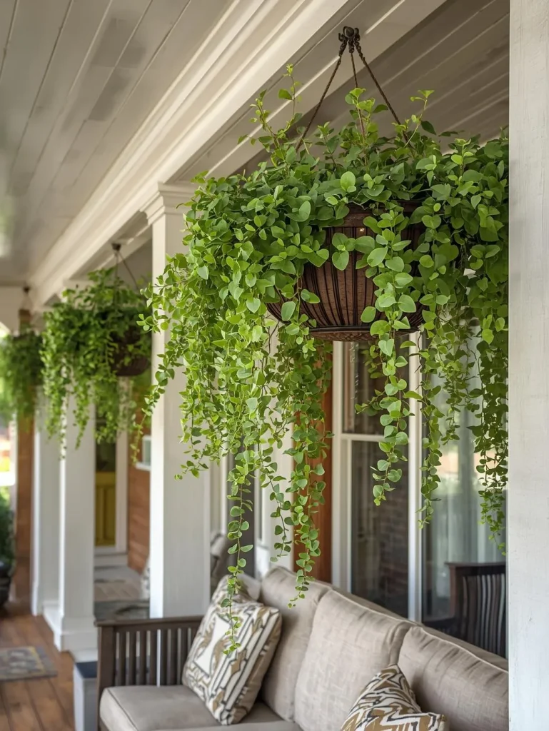 Hanging Plants for a Relaxed Feel