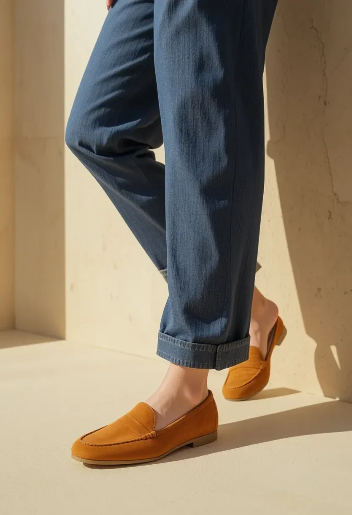 Soft Suede Loafers