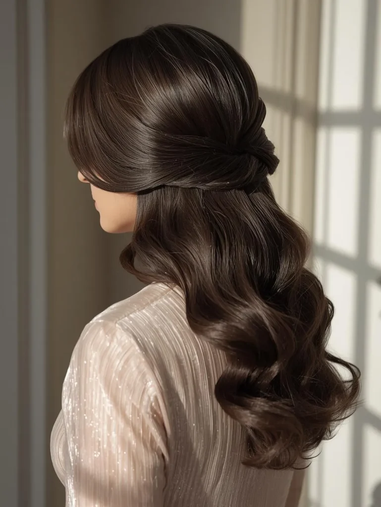 Classic Low Twist Half-Up