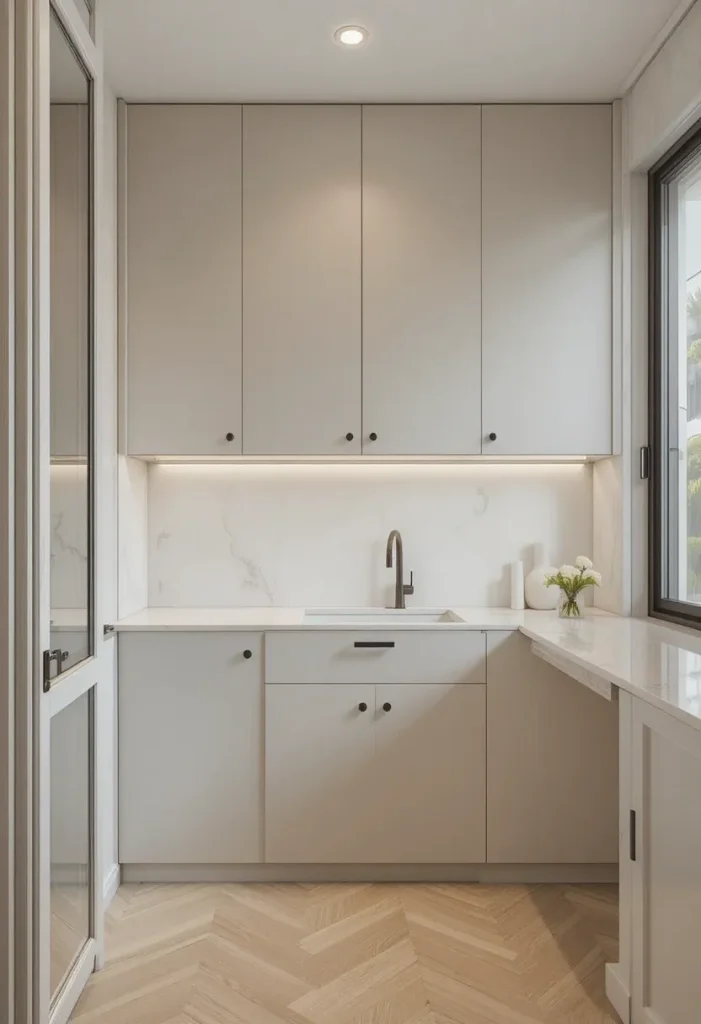 Minimal Hardware and Clean Lines