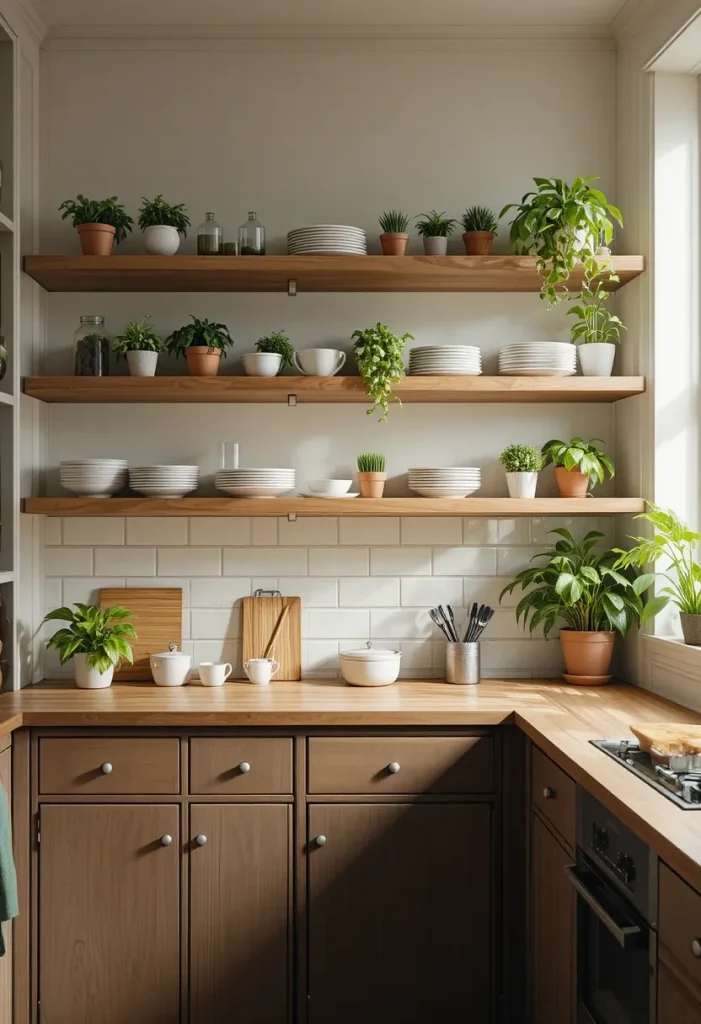 Add Open Shelving