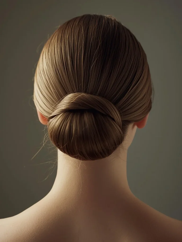 Low Chignon Bun