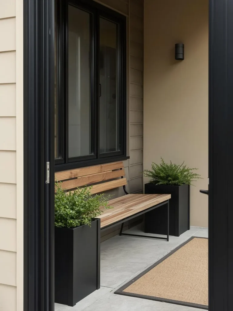 Natural Wood with Dark Accents