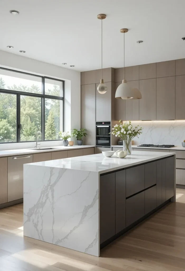 Quartz Countertop Island