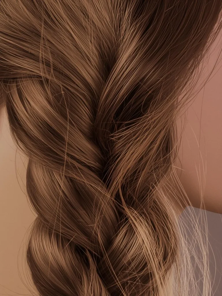 Braided Half-Up Style