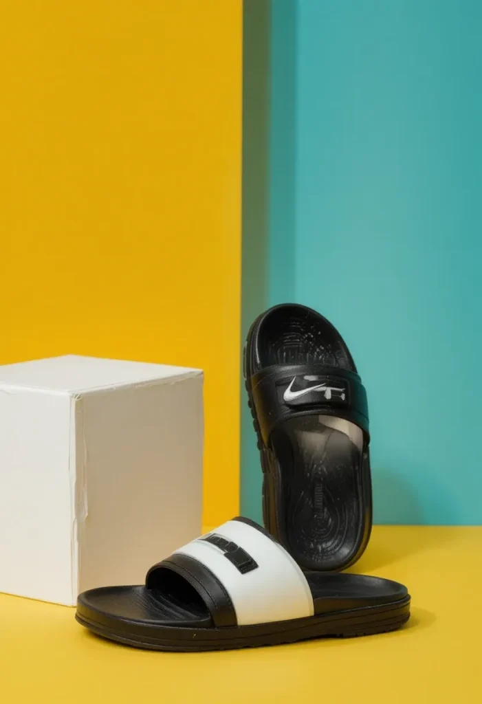 Sporty Slide Sandals