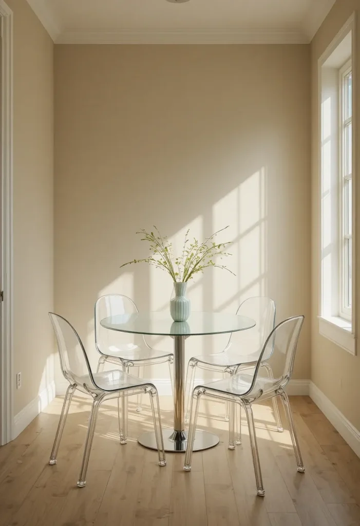 Glass and Acrylic Furniture