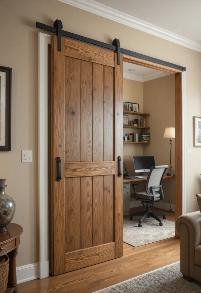 Sliding Barn Door Divider