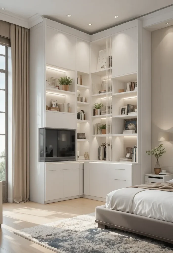 Corner Shelving Units