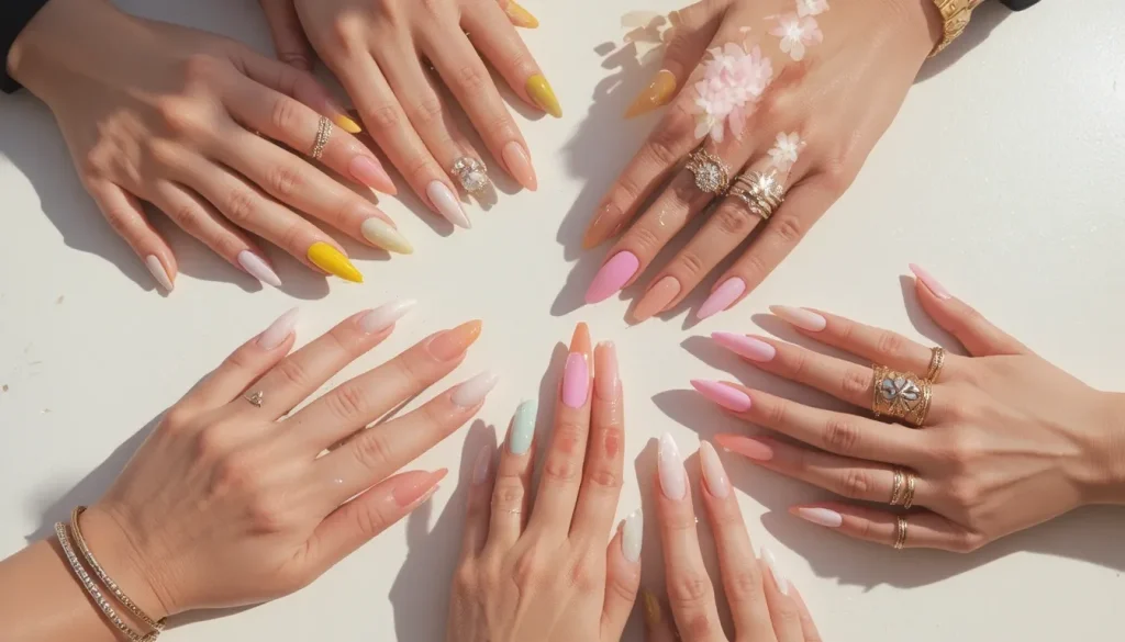Summer Almond Nail Designs