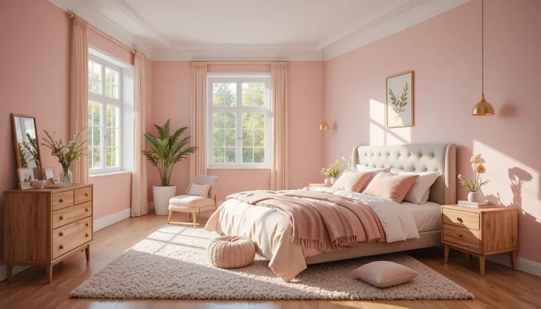 Pink Bedroom Ideas