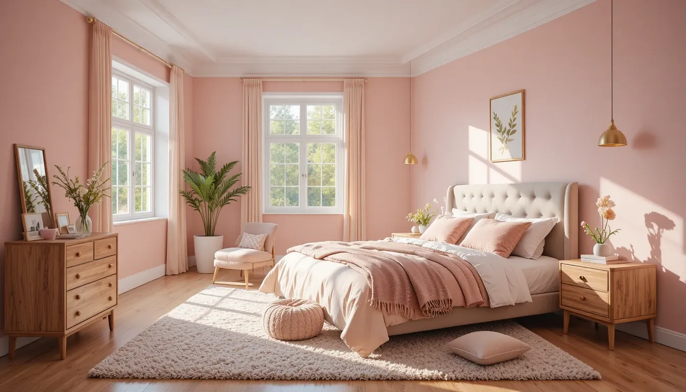 Pink Bedroom Ideas