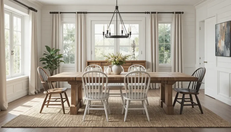 Modern Farmhouse Dining Room Ideas