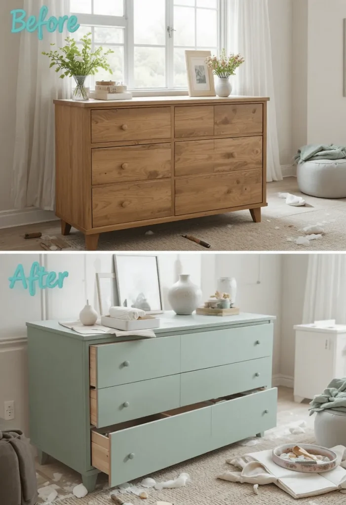Paint an Old Dresser for a Modern Look
