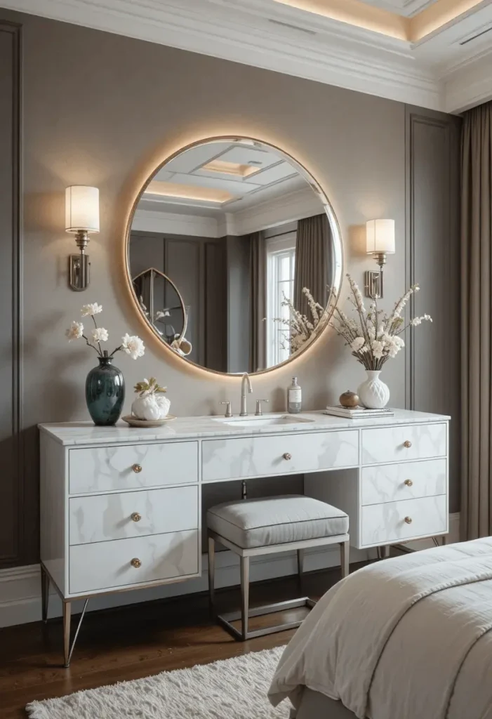 Statement Mirror Vanity