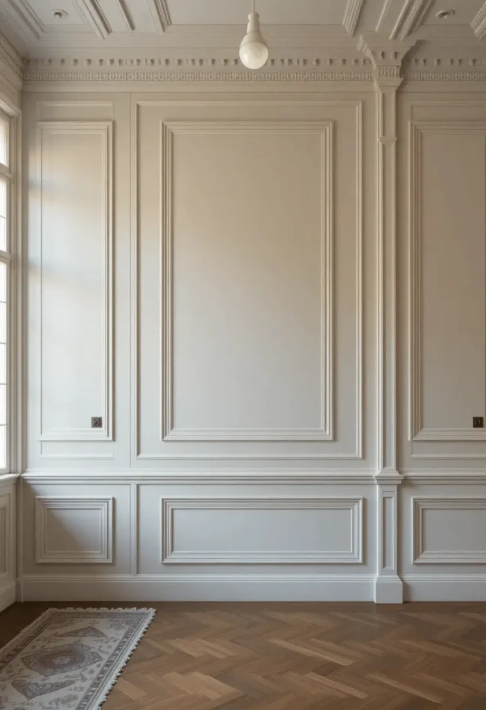 Asymmetrical Molding Layout