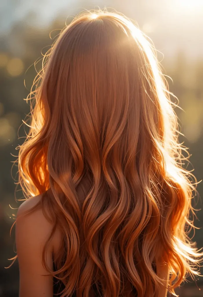 Copper Balayage Glow