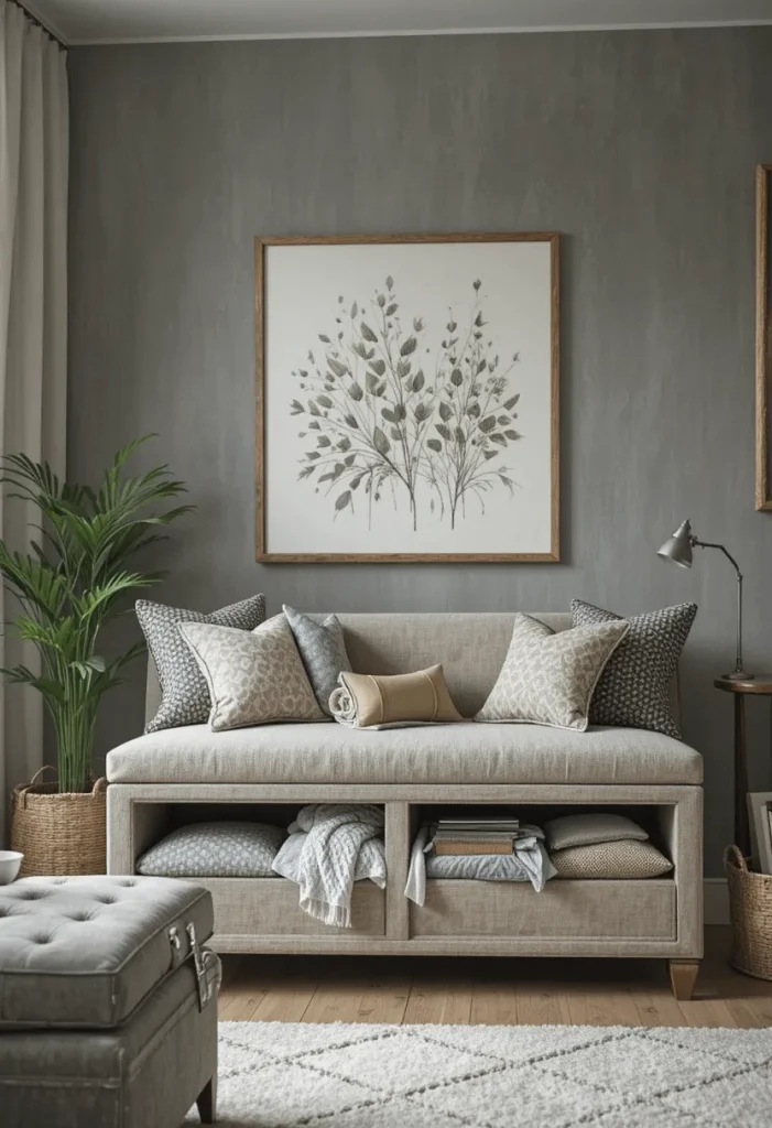 Hidden Storage Seating