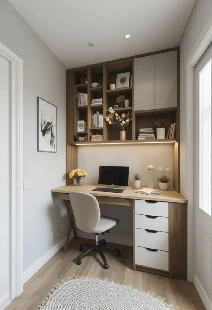 Compact Workspace Design