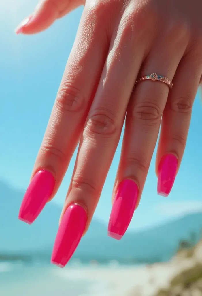 Electric Neon Pink