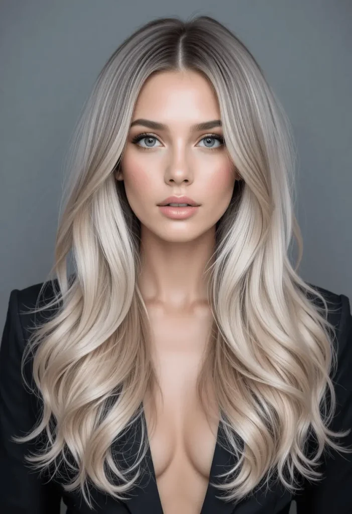 Ash Blonde Balayage
