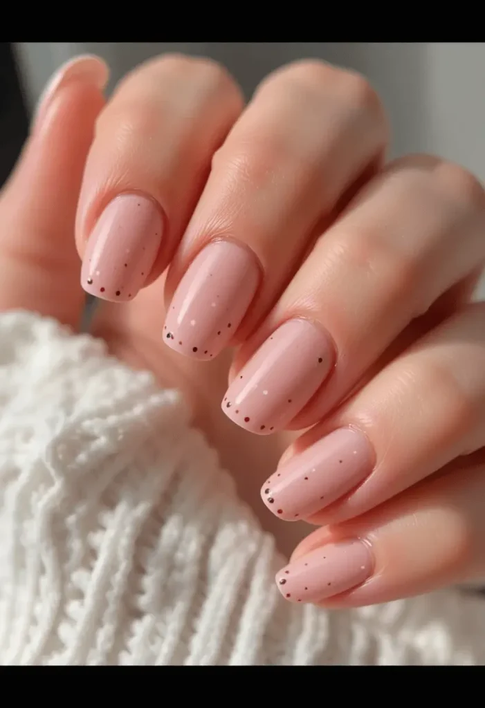 Minimal Dot Nail Art