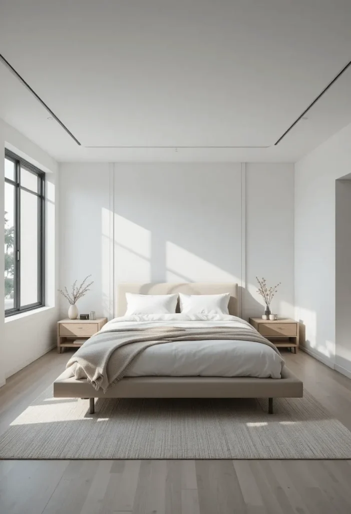 Minimalist Clutter-Free Layout