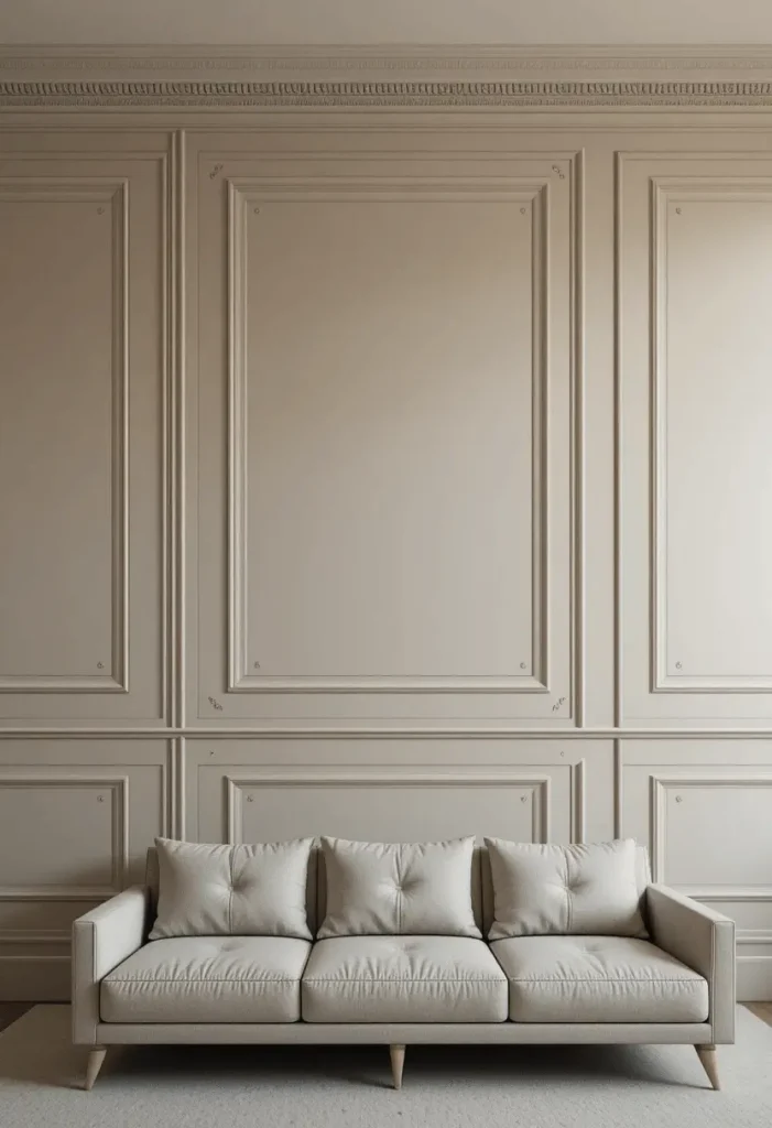 Grid-Style Wall Molding