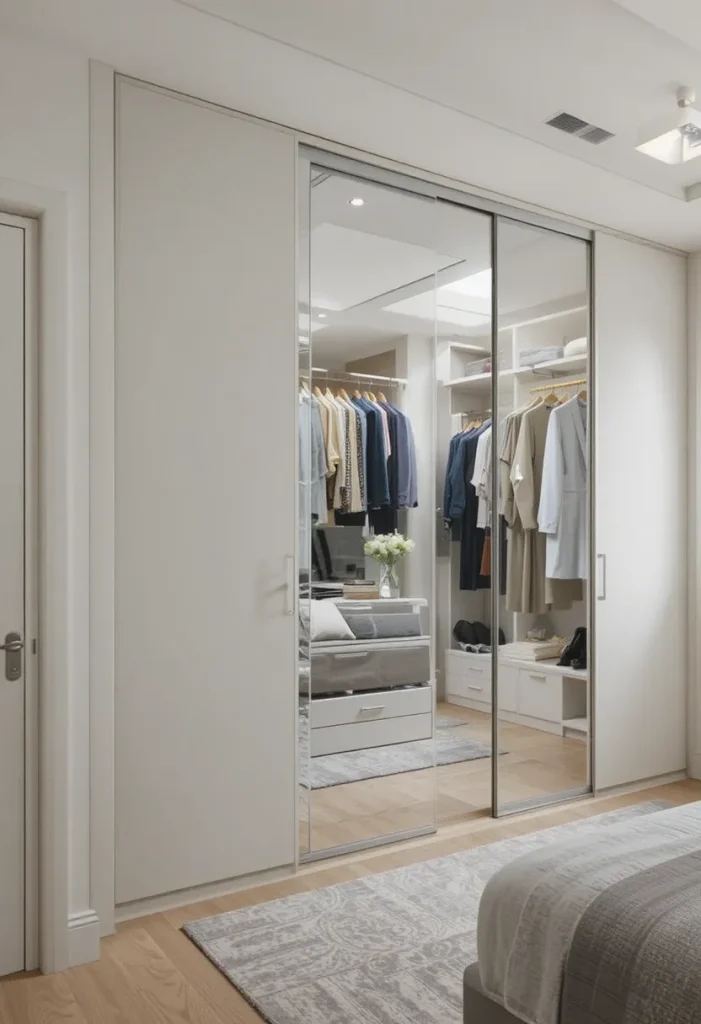 Built-In Wardrobes with Sleek Finishes