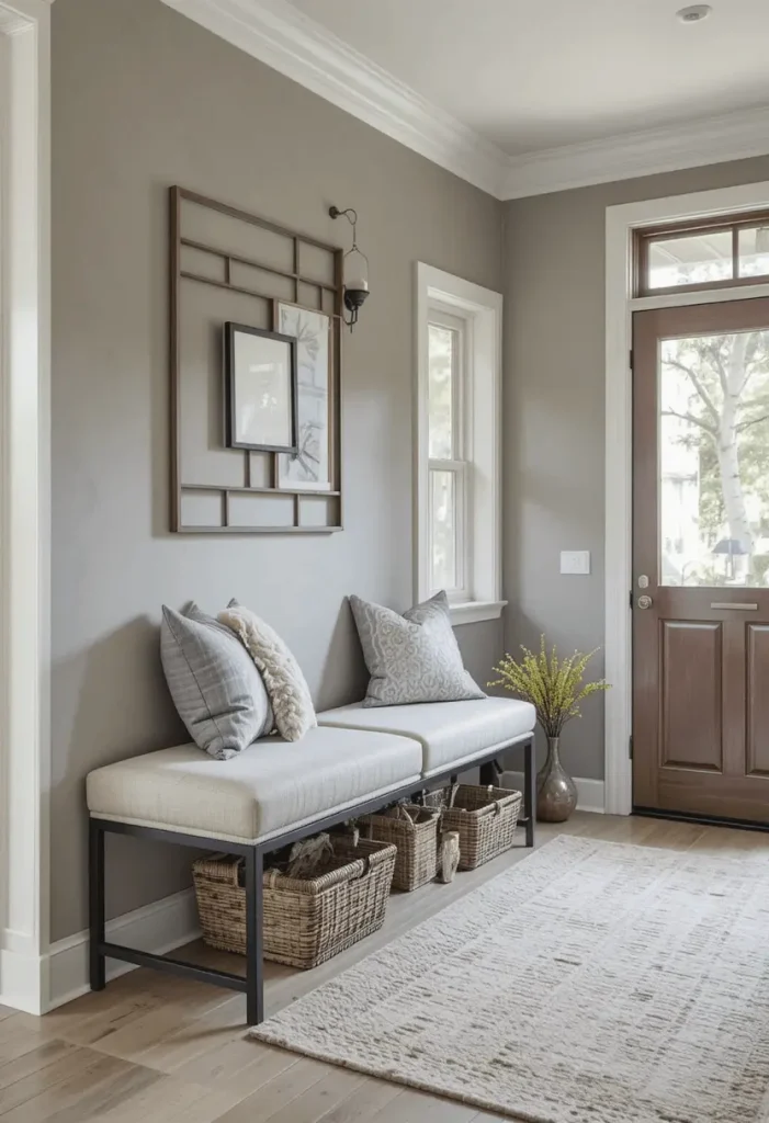 Stylish Entryway Bench