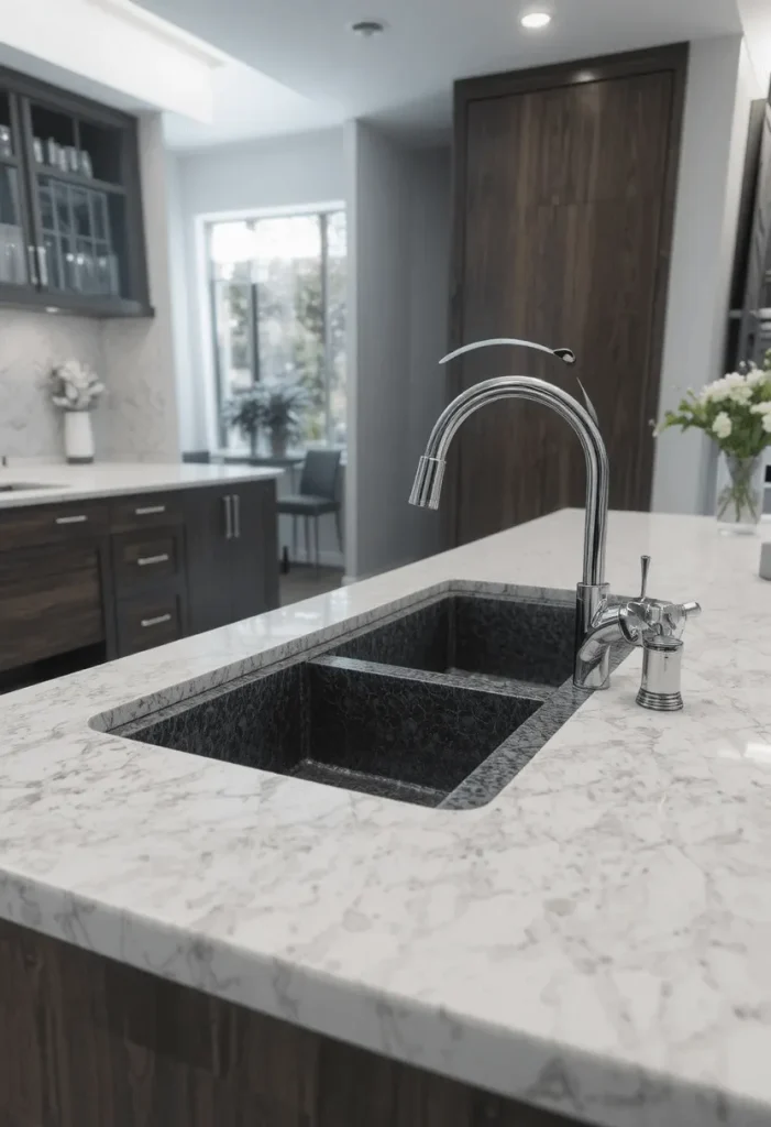 Granite Composite Double Bowl Sink