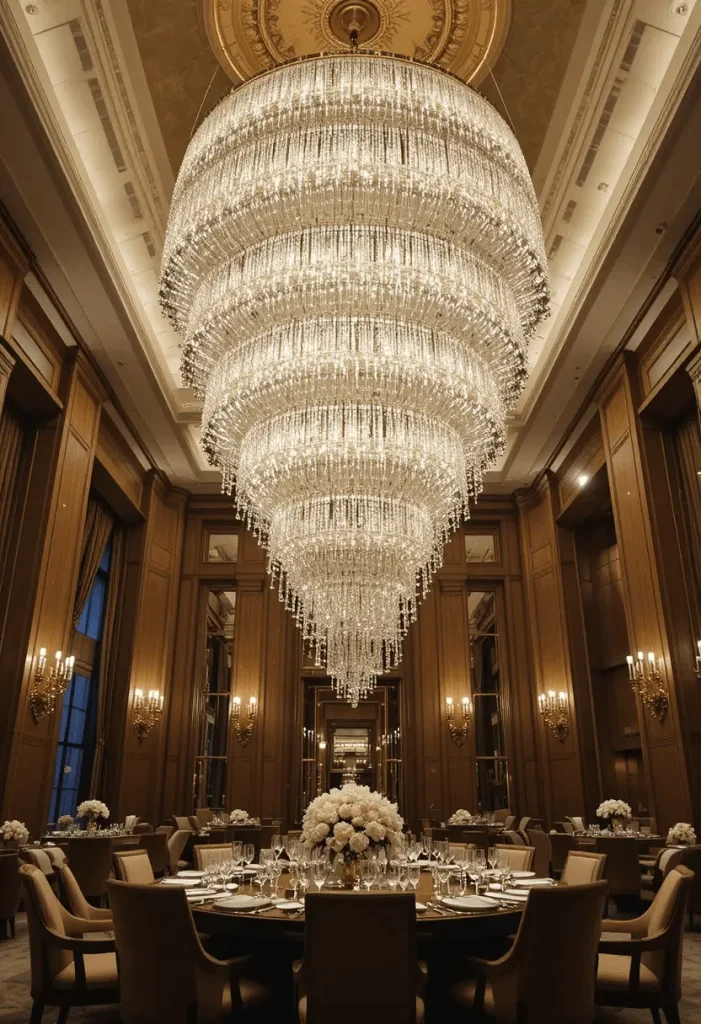 Tiered Chandelier Design