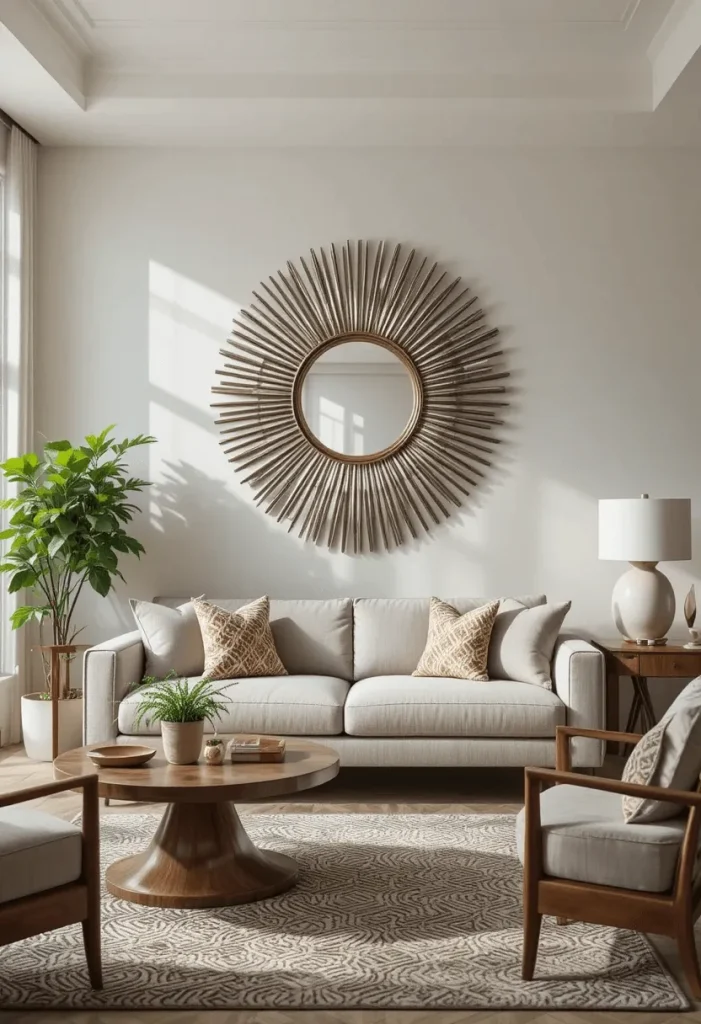 Sunburst Mirror for Bold Impact